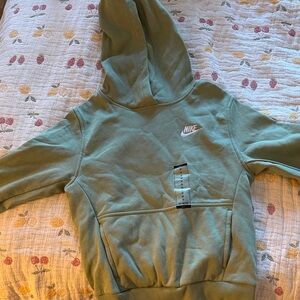 Nike Olive Green Pullover Hoodie